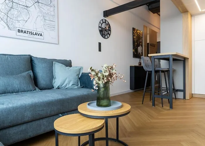 Apartment Designer Loft Retreat In Center Bratislava